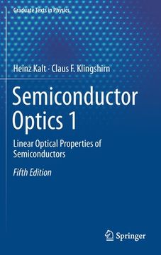 portada Semiconductor Optics 1: Linear Optical Properties of Semiconductors (in English)