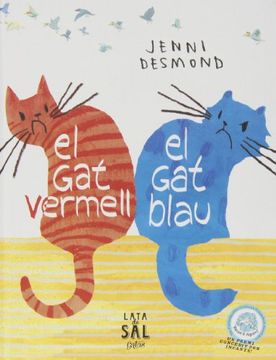 portada El gat Vermell, el gat Blau (en Catalá)