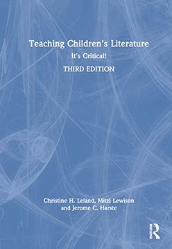 portada Teaching Children'S Literature: It'S Critical! (en Inglés)