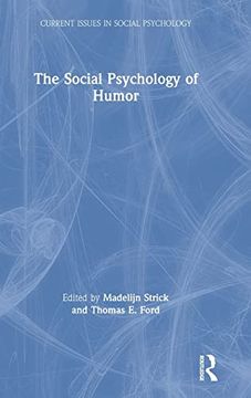 portada The Social Psychology of Humor (Current Issues in Social Psychology) (in English)