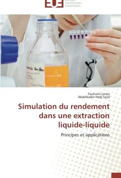 portada Simulation du rendement  dans une extraction liquide-liquide: Principes et applications