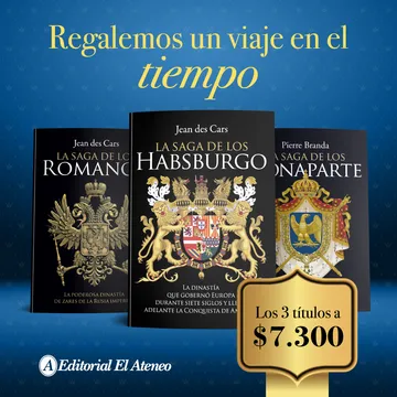 portada Pack Saga de los Romanov, Bonaparte y Habsburgo
