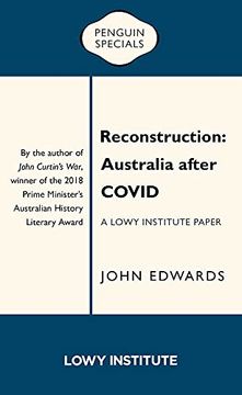 portada Reconstruction: Australia After Covid (in English)