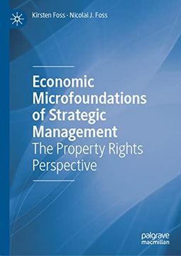 portada Economic Microfoundations of Strategic Management: The Property Rights Perspective (in English)