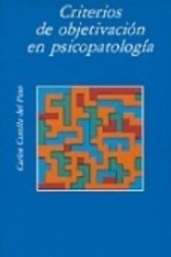 portada Criterios De Objetivacion En Psicopatologia