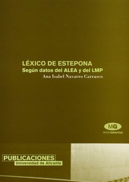 portada Léxico de Estepona: Según datos del ALEA y del LMP