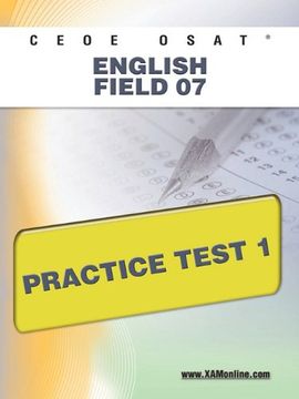 portada Ceoe Osat English Field 07 Practice Test 1 (en Inglés)
