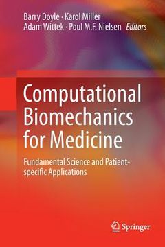portada Computational Biomechanics for Medicine: Fundamental Science and Patient-Specific Applications (in English)