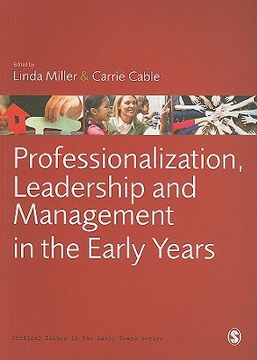 portada Professionalization, Leadership and Management in the Early Years (en Inglés)
