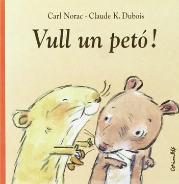 portada Vull Un Petó (en Inglés)