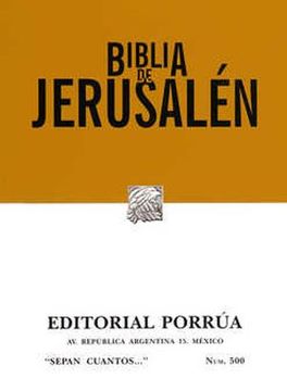 portada Biblia de Jerusalén (in Spanish)