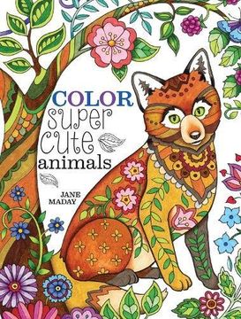 portada Color Super Cute Animals (en Inglés)