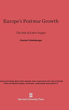 portada Europe's Postwar Growth (Publications Written Under the Auspices of the Center for in) 