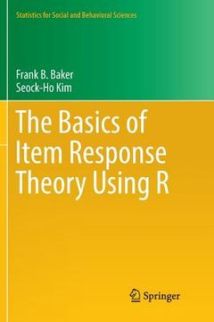 portada The Basics Of Item Response Theory Using R (statistics For Social And Behavioral Sciences) (en Inglés)