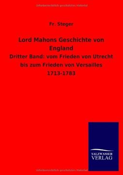 portada Lord Mahons Geschichte von England (German Edition)