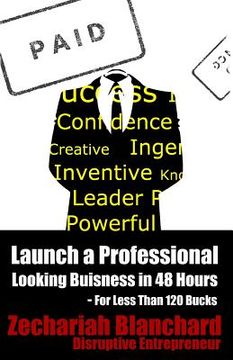portada Launch a Professional Looking Business in 48 Hours: For Less Than 120 Bucks (in English)