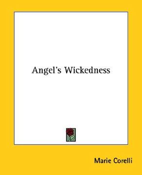portada angel's wickedness (en Inglés)