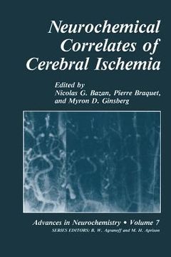 portada Neurochemical Correlates of Cerebral Ischemia (en Inglés)