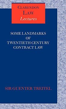 portada Some Landmarks of Twentieth Century Contract law (Clarendon law Lectures) (en Inglés)