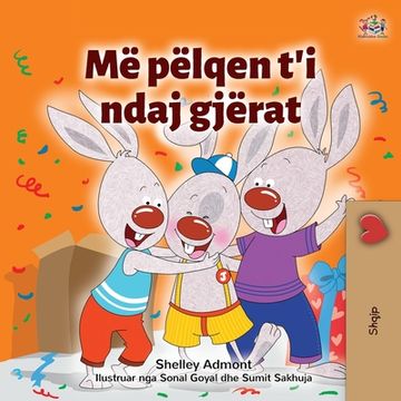 portada I Love to Share (Albanian Children's Book)