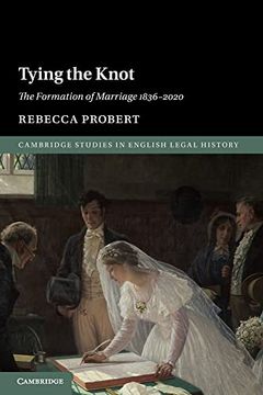 portada Tying the Knot (Cambridge Studies in English Legal History) (en Inglés)