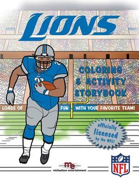 portada Detroit Lions Coloring & Activ (en Inglés)
