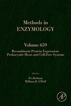 portada Recombinant Protein Expression: Prokaryotic Hosts and Cell-Free Systems: Volume 659 (Methods in Enzymology, Volume 659) 