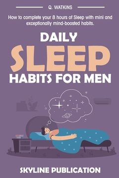 portada Daily Sleep Habits for Men (en Inglés)