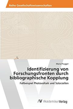 portada Identifizierung von Forschungsfronten durch bibliographische Kopplung (German Edition)