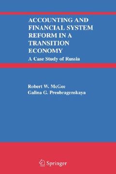 portada accounting and financial system reform in a transition economy: a case study of russia