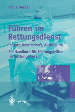 portada Fã¼Hren im Rettungsdienst de Decker(Springer Verlag Gmbh) (in German)