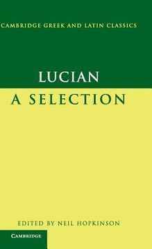 portada Lucian Hardback: A Selection (Cambridge Greek and Latin Classics) (en Inglés)