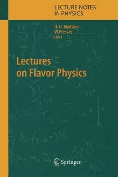 portada lectures on flavor physics