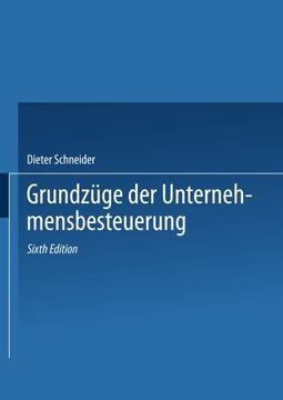 portada Grundzüge der Unternehmensbesteuerung (German Edition)