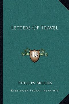 portada letters of travel (en Inglés)