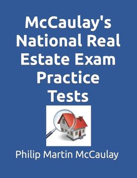 portada McCaulay's National Real Estate Exam Practice Tests (in English)