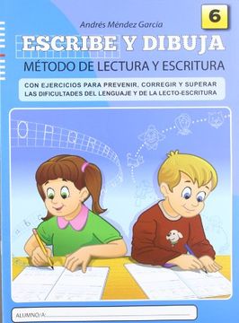 portada Escribe y dibuja: Cuaderno 6 (in Spanish)