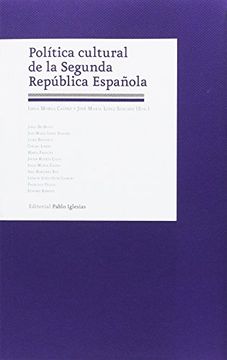 portada Politica Cultural De La Segunda Republica Española