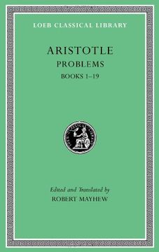 portada Aristotle: Problems, Volume i: Books 1-19 (Loeb Classical Library) (en Inglés)