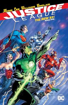 portada Justice League: The new 52 Book one (en Inglés)