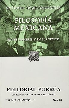 portada # 78. filosofia mexicana