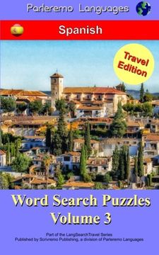 portada Parleremo Languages Word Search Puzzles Travel Edition Spanish - Volume 3