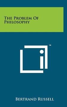 portada the problem of philosophy (en Inglés)