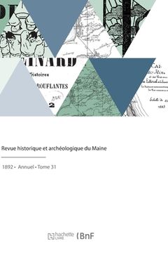 portada Revue historique et archéologique du Maine (in French)