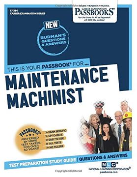 portada Maintenance Machinist (in English)