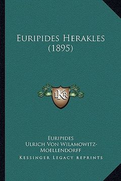 portada euripides herakles (1895) (in English)