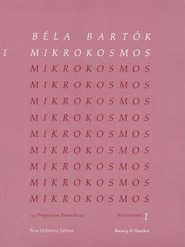 portada Mikrokosmos Volume 3 (Pink): Piano Solo (en Inglés)