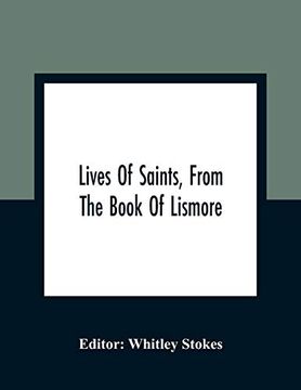 portada Lives of Saints, From the Book of Lismore (en Inglés)