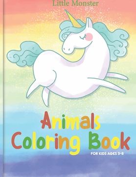 portada Animals colouring books: For kids & toddlers - activity books for preschooler - coloring book for Boys, Girls, Fun, ... book for kids ages 2-4