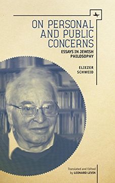 portada On Personal and Public Concerns: Essays in Jewish Philosophy (Reference Library of Jewish Intellectual History) (en Inglés)
